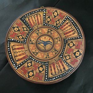 Peruvian Plate (6") - Handpainted & Signed